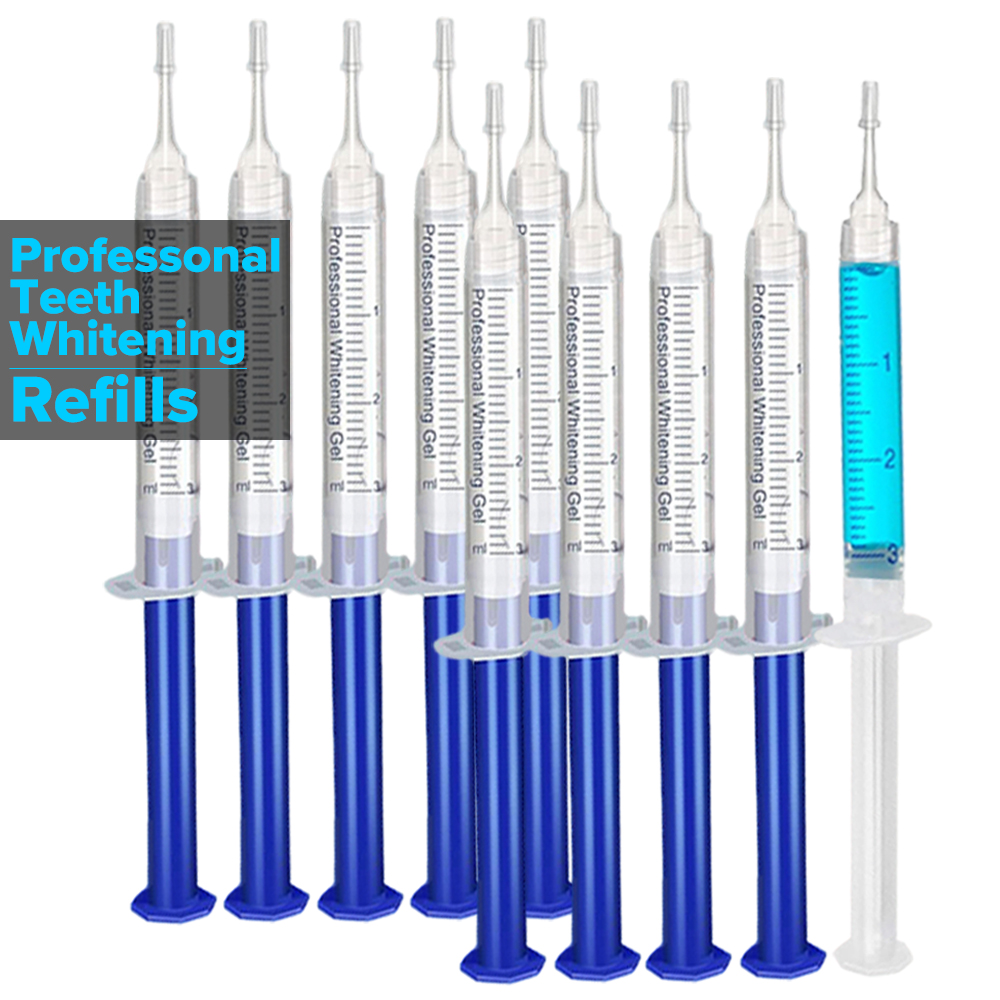 Teeth Whitening Gels - Teeth Whitening Gel Refill Syringe Tooth