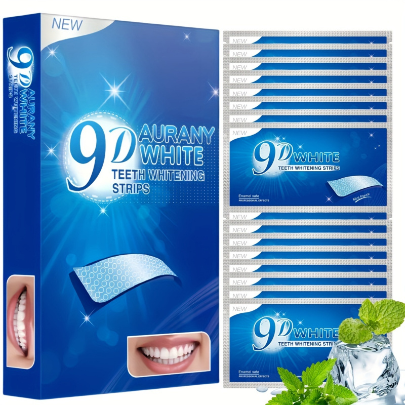 Teeth Whitening Gels - 21 Pairs of 9D Aurany White
