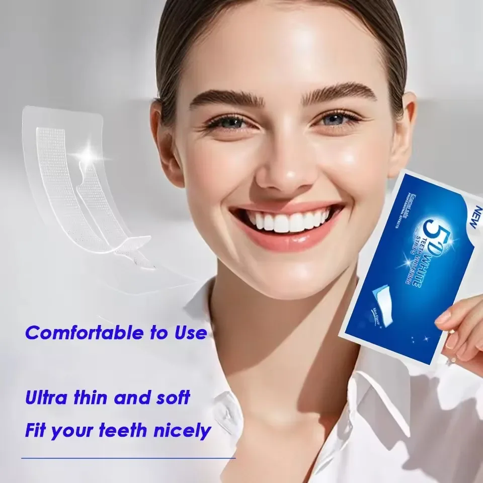 Teeth Whitening Xylitol - 7/14 Pairs 5D Teeth Brightening Strips