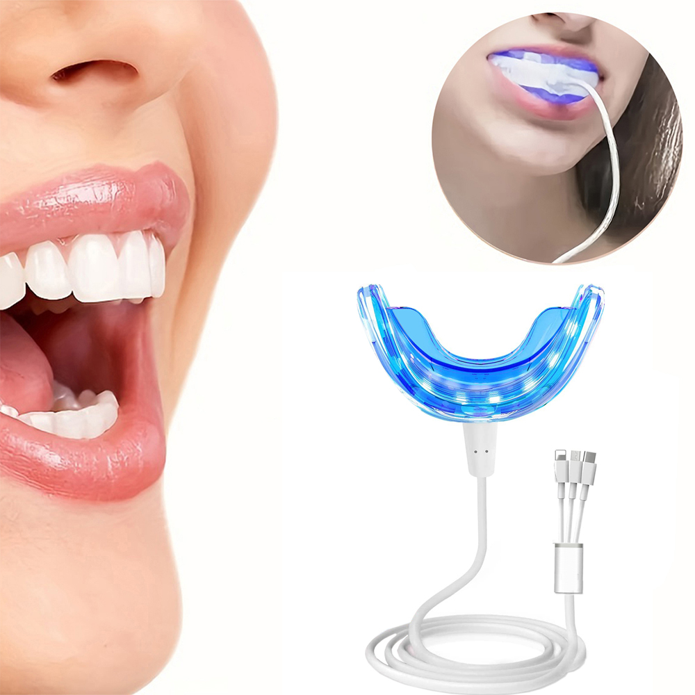 Teeth Whitening Gels - Portable Teeth Whitening Lamp with Enhanced