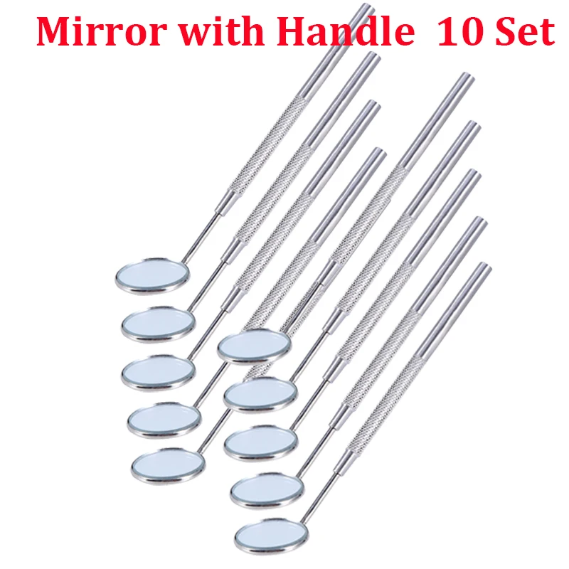 10 Set Dental Mouth Mirrors Ch - Teeth Whitening Kit บทวิจารณ์และราคา