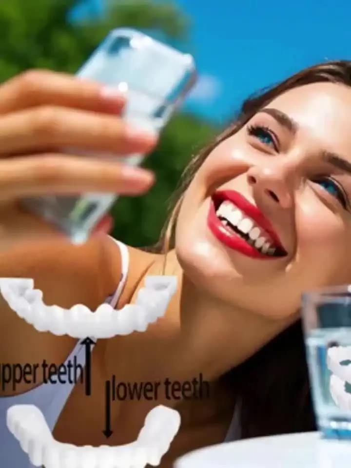 New Middle Aged Adult Teeth Ve - Teeth Whitening Instant บทวิจารณ์และราคา