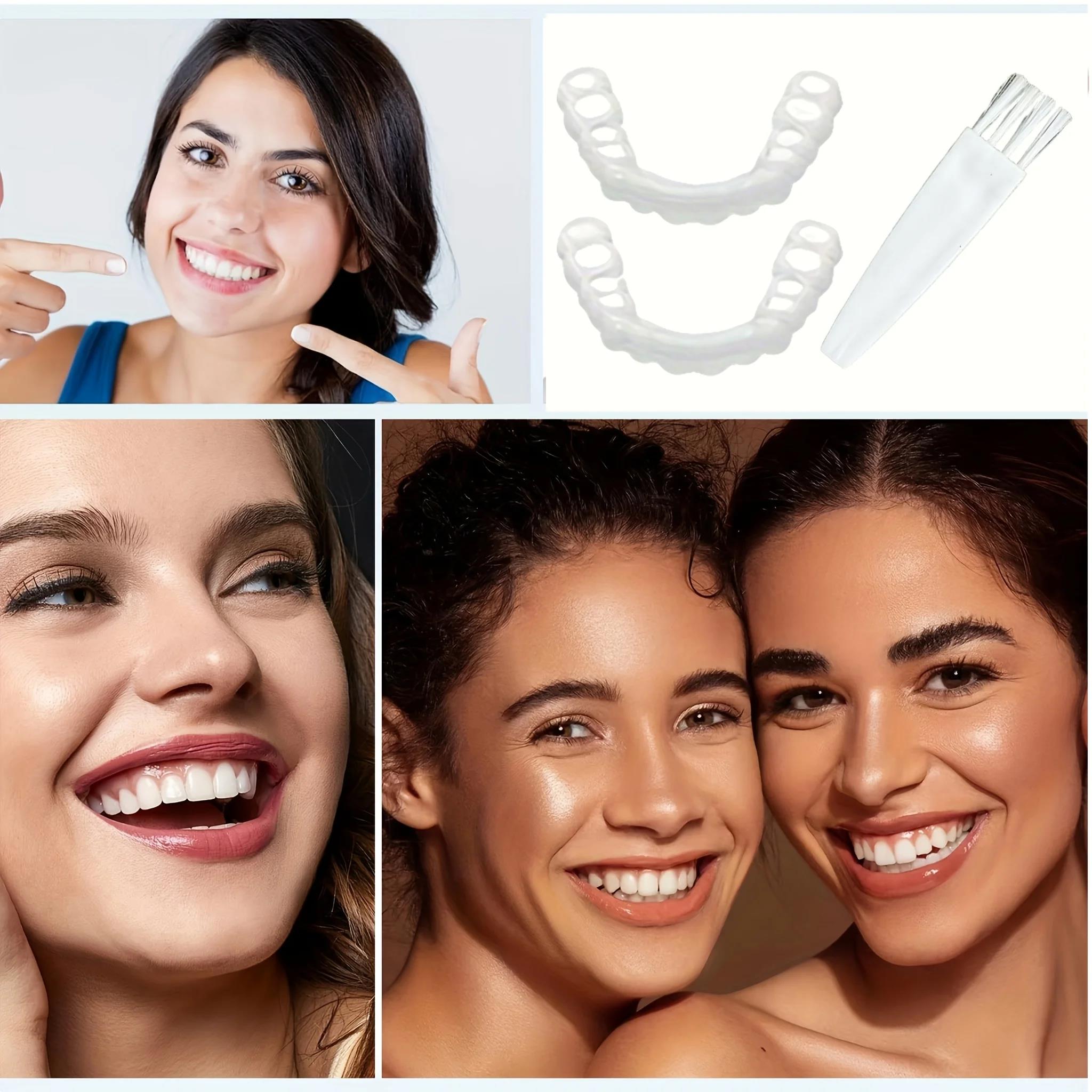 New Middle Aged Adult Teeth Ve - Teeth Whitening Instant บทวิจารณ์และราคา