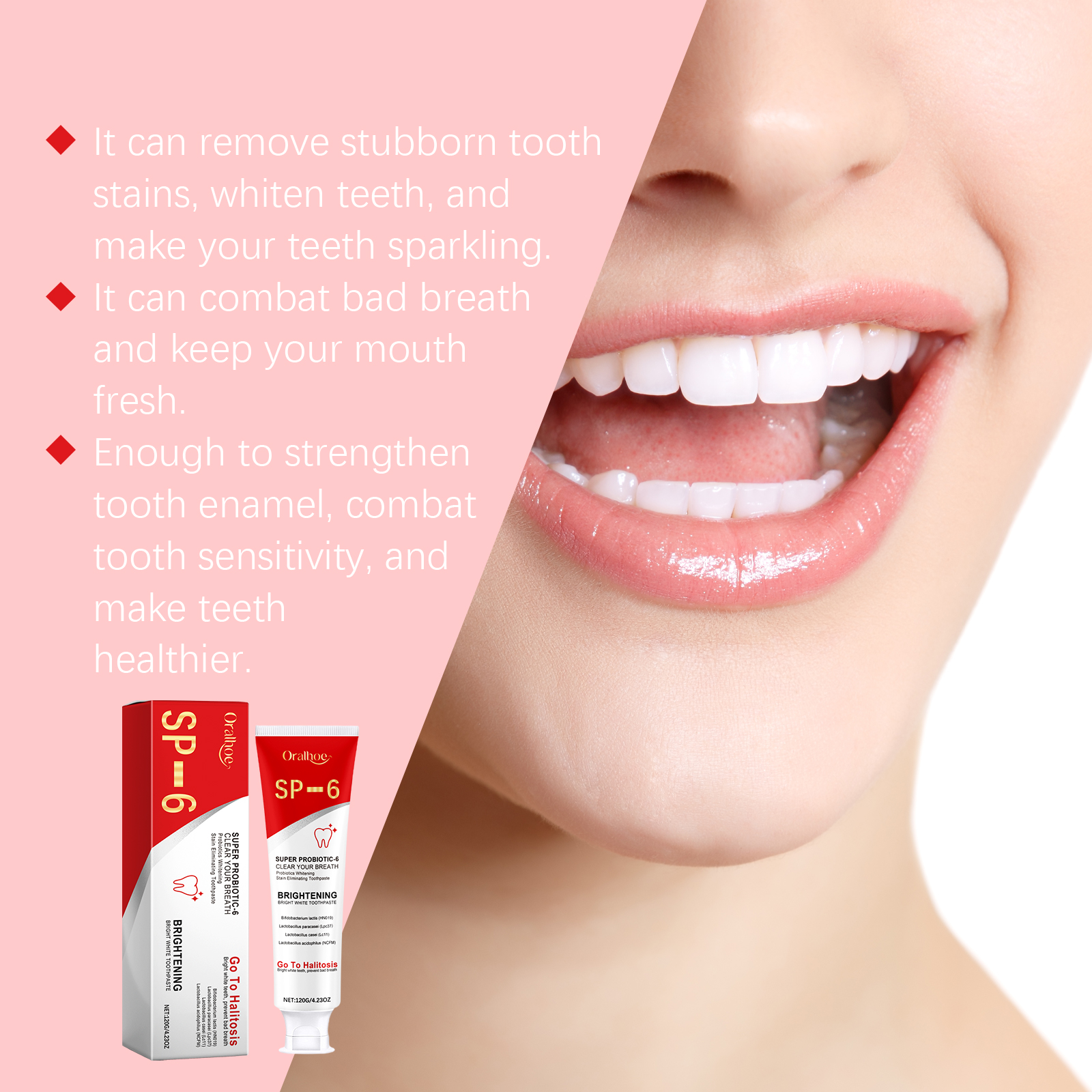 Sp6 Probiotic Toothpaste Deep  - Remineralizing Toothpaste บทวิจารณ์และราคา