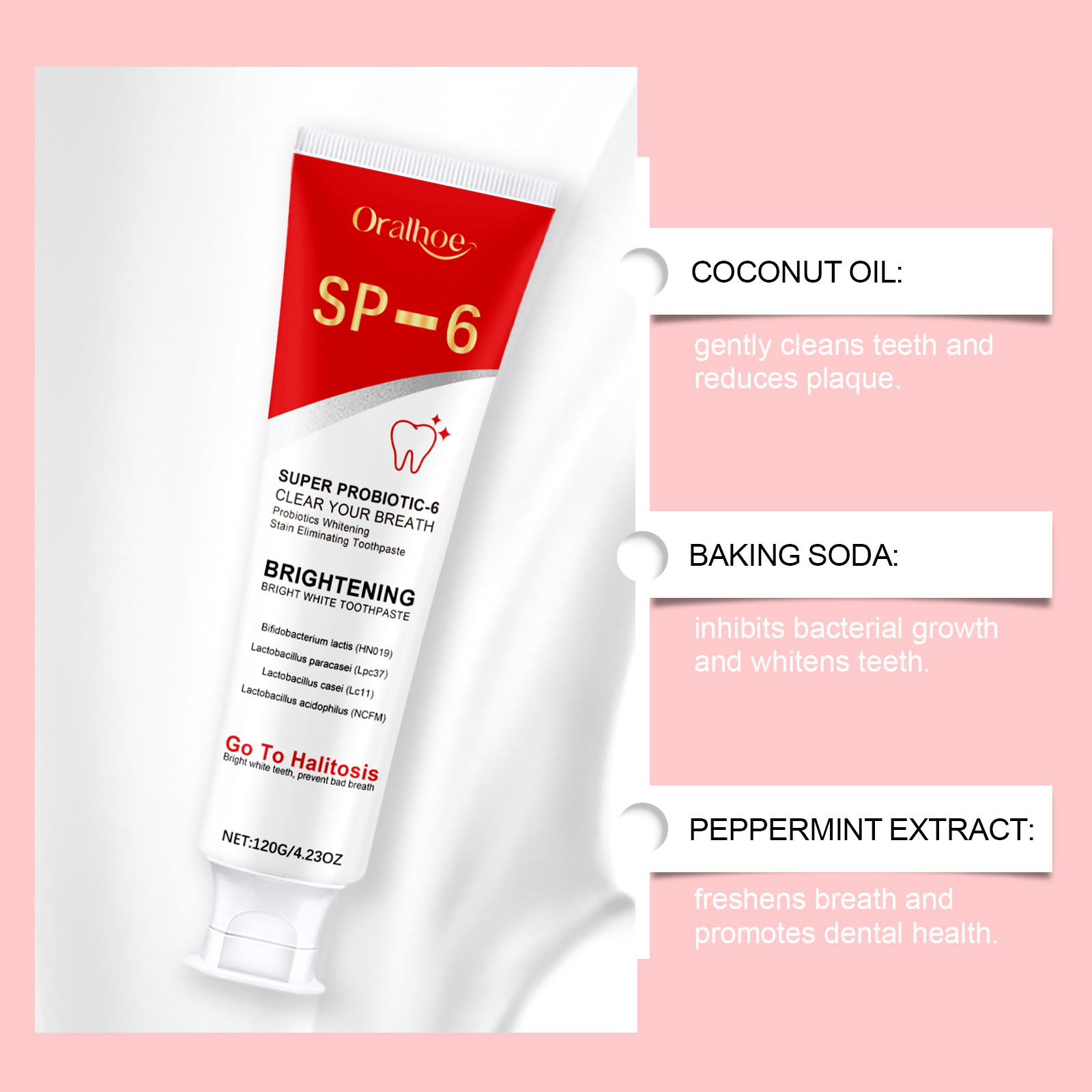 Sp6 Probiotic Toothpaste Deep  - Remineralizing Toothpaste บทวิจารณ์และราคา