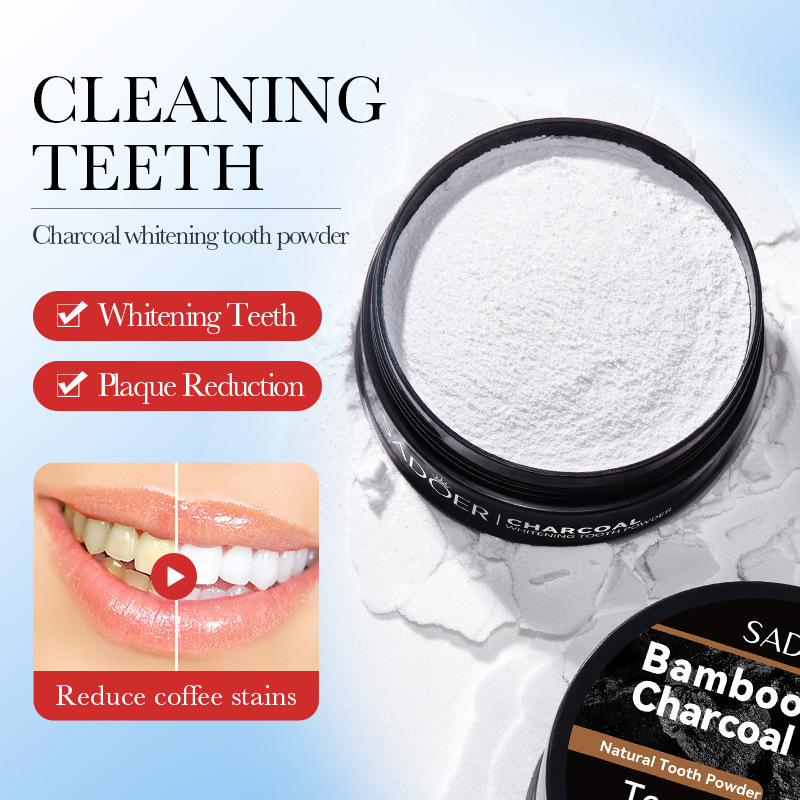 60g Tooth Whitening Powder Act - Teeth Whitening Charcoal บทวิจารณ์และราคา
