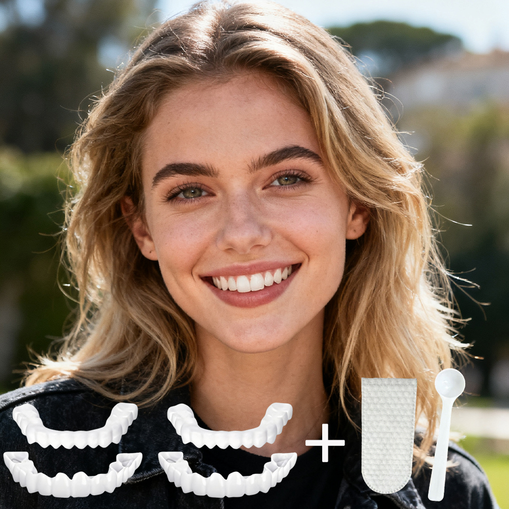 New Middle Aged Adult Teeth Ve - Teeth Whitening Instant บทวิจารณ์และราคา