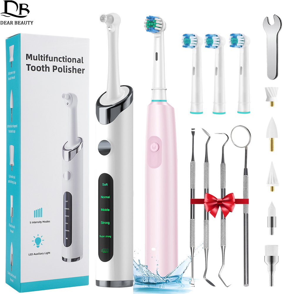 Electric Tooth Polisher Dental - Teeth Whitening Kit Professional บทวิจารณ์และราคา