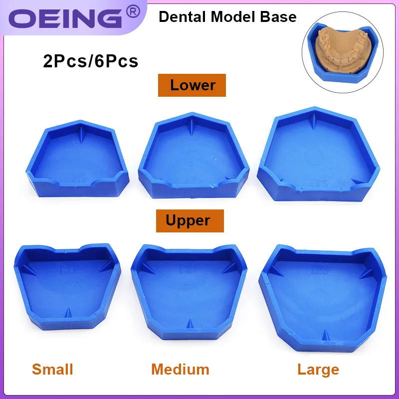 2/6Pcs Dental Model Base Silic - Teeth Whitening Trays บทวิจารณ์และราคา