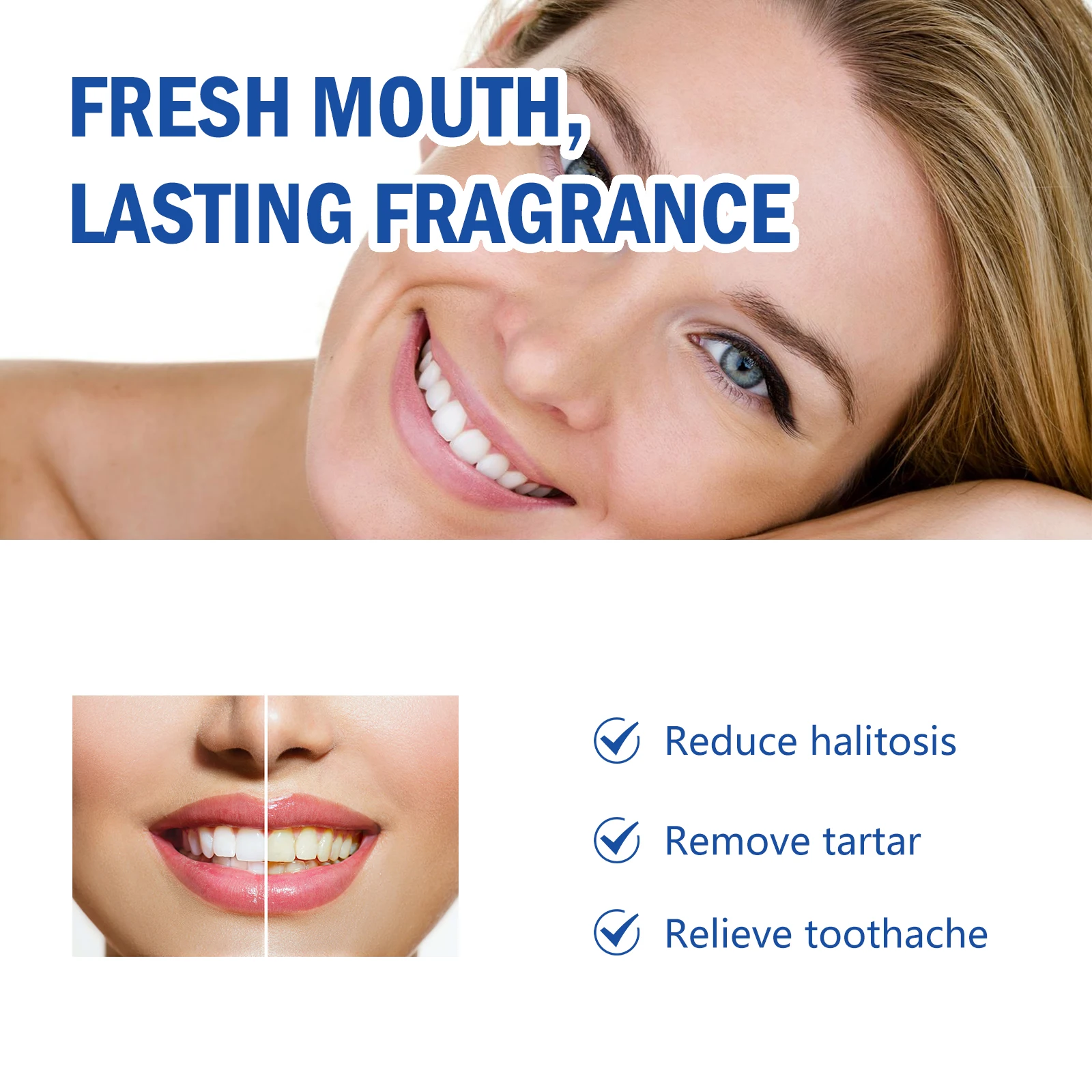 2pcs Gum Repair Gel Spray Deep - Teeth Whitening Xylitol บทวิจารณ์และราคา