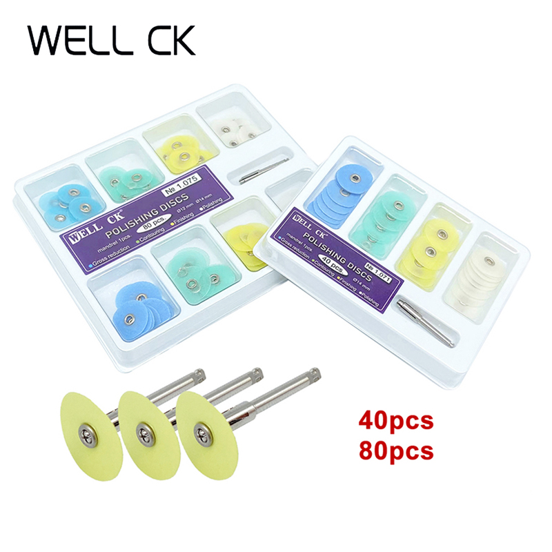 WELL CK 40/80Pcs Dental Polish - Teeth Whitening Kit บทวิจารณ์และราคา