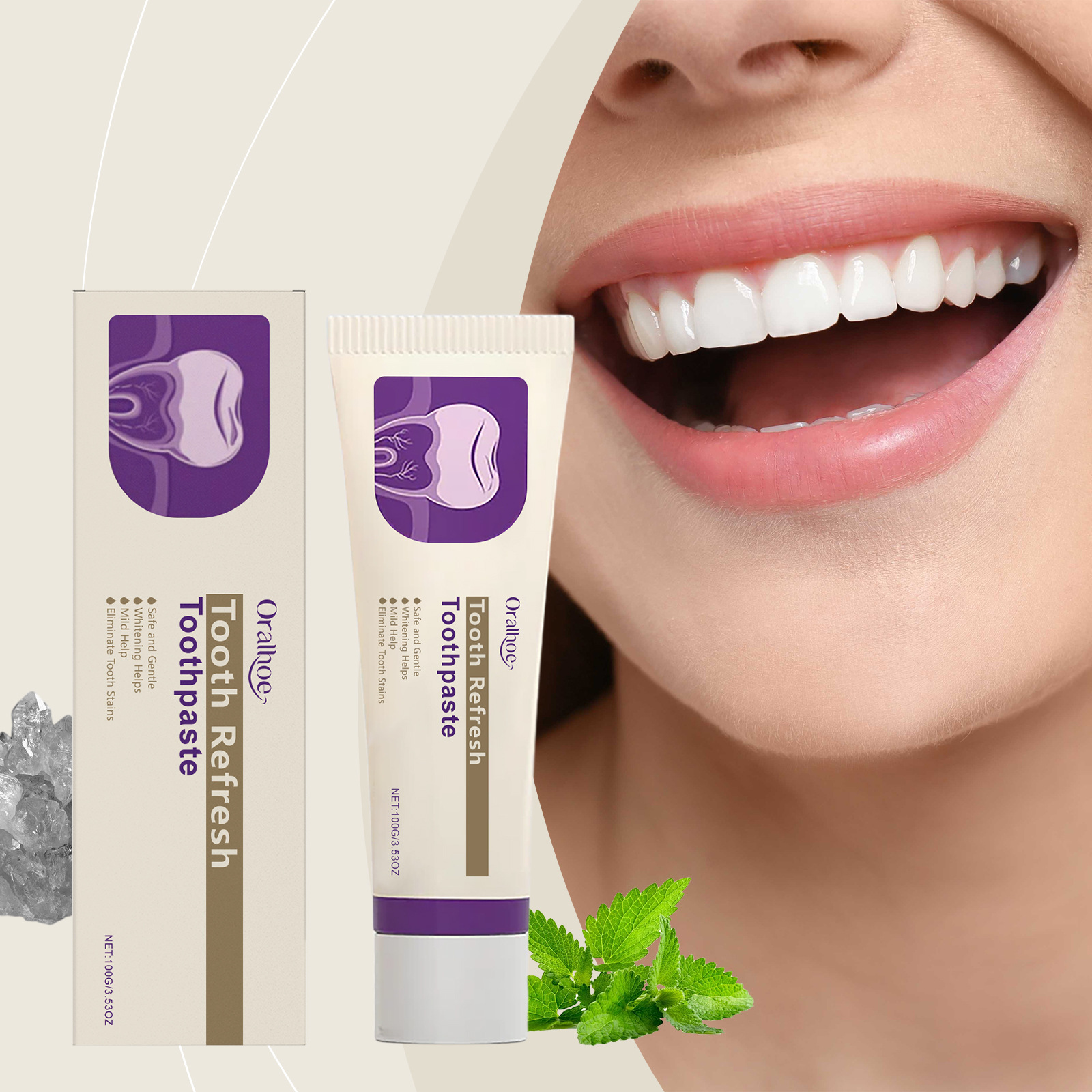 Teeth Refresh Toothpaste White - Remineralizing Toothpaste บทวิจารณ์และราคา