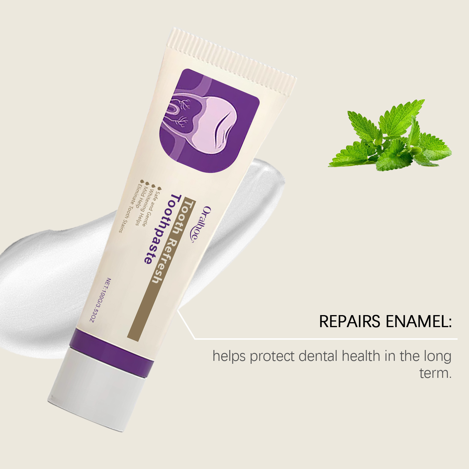 Teeth Refresh Toothpaste White - Remineralizing Toothpaste บทวิจารณ์และราคา