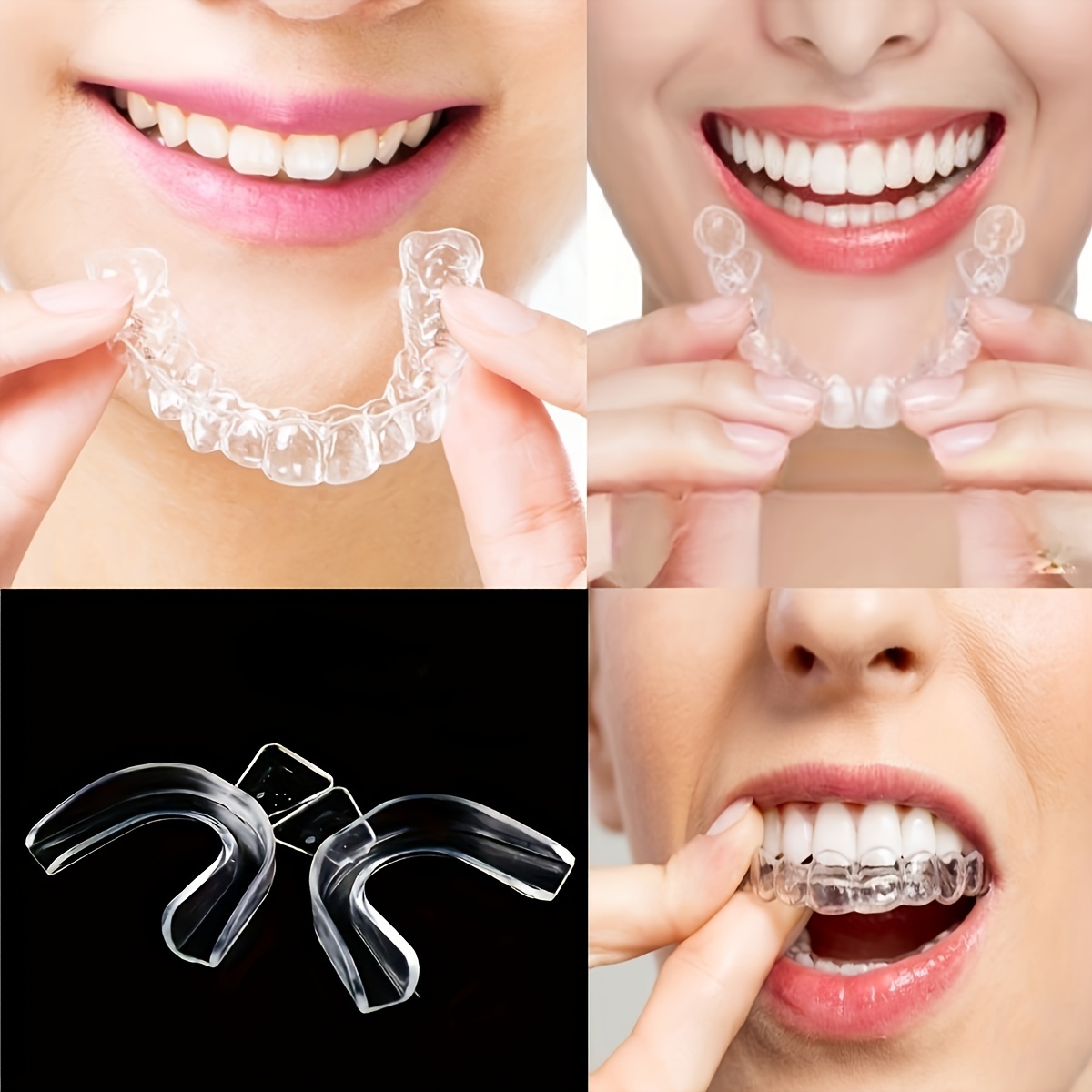 Unisex Teeth Aligner Silicone  - Teeth Whitening Trays บทวิจารณ์และราคา