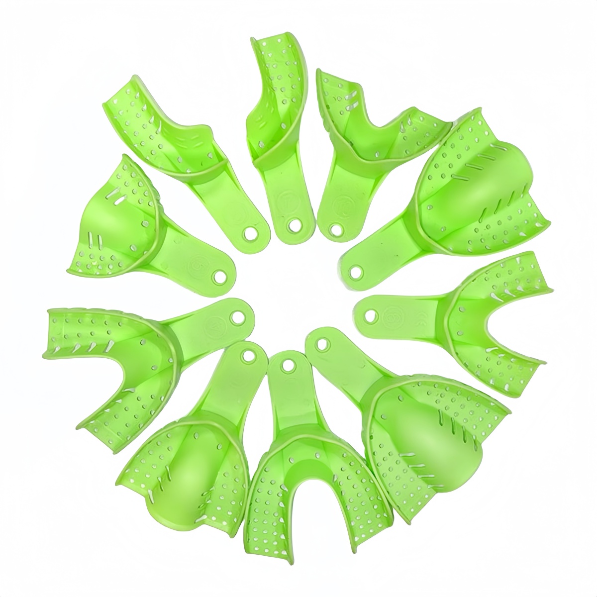 10pcs/Set Autoclavable Dental  - Teeth Whitening Trays บทวิจารณ์และราคา