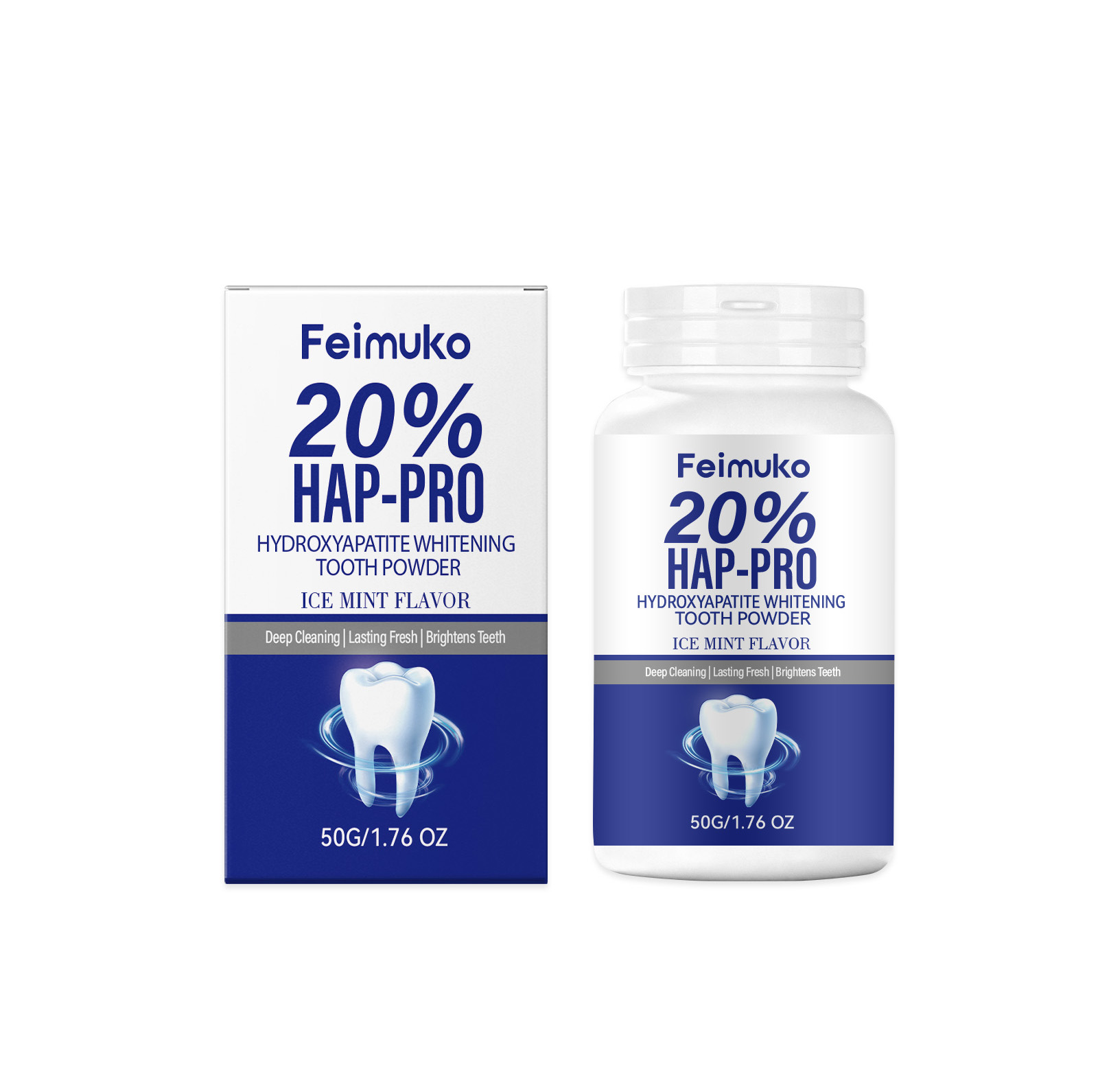 20% Hydroxyapatite Tooth Powde - Teeth Whitening Instant บทวิจารณ์และราคา