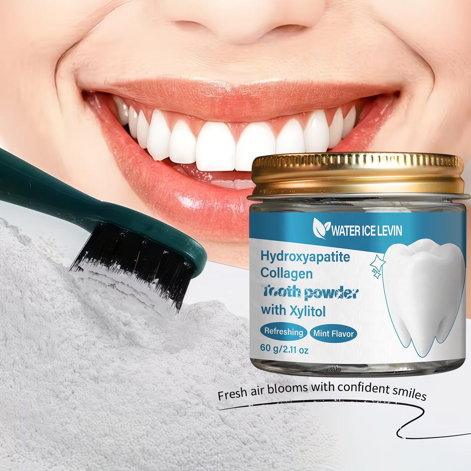 Hydroxyapatite Collagen Tooth  - Teeth Whitening Xylitol บทวิจารณ์และราคา