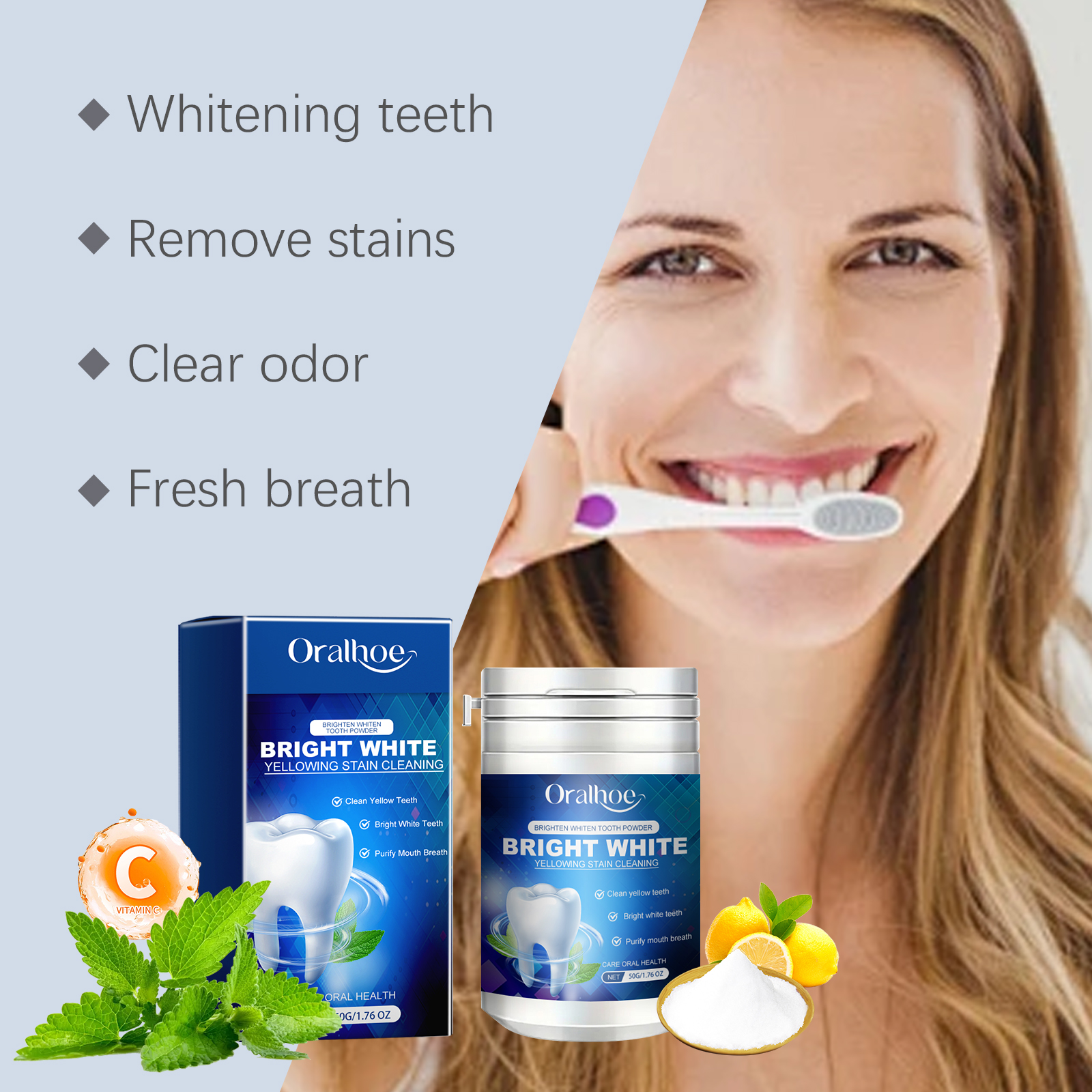 Mint Xylitol Teeth Restoration - Teeth Whitening Xylitol บทวิจารณ์และราคา
