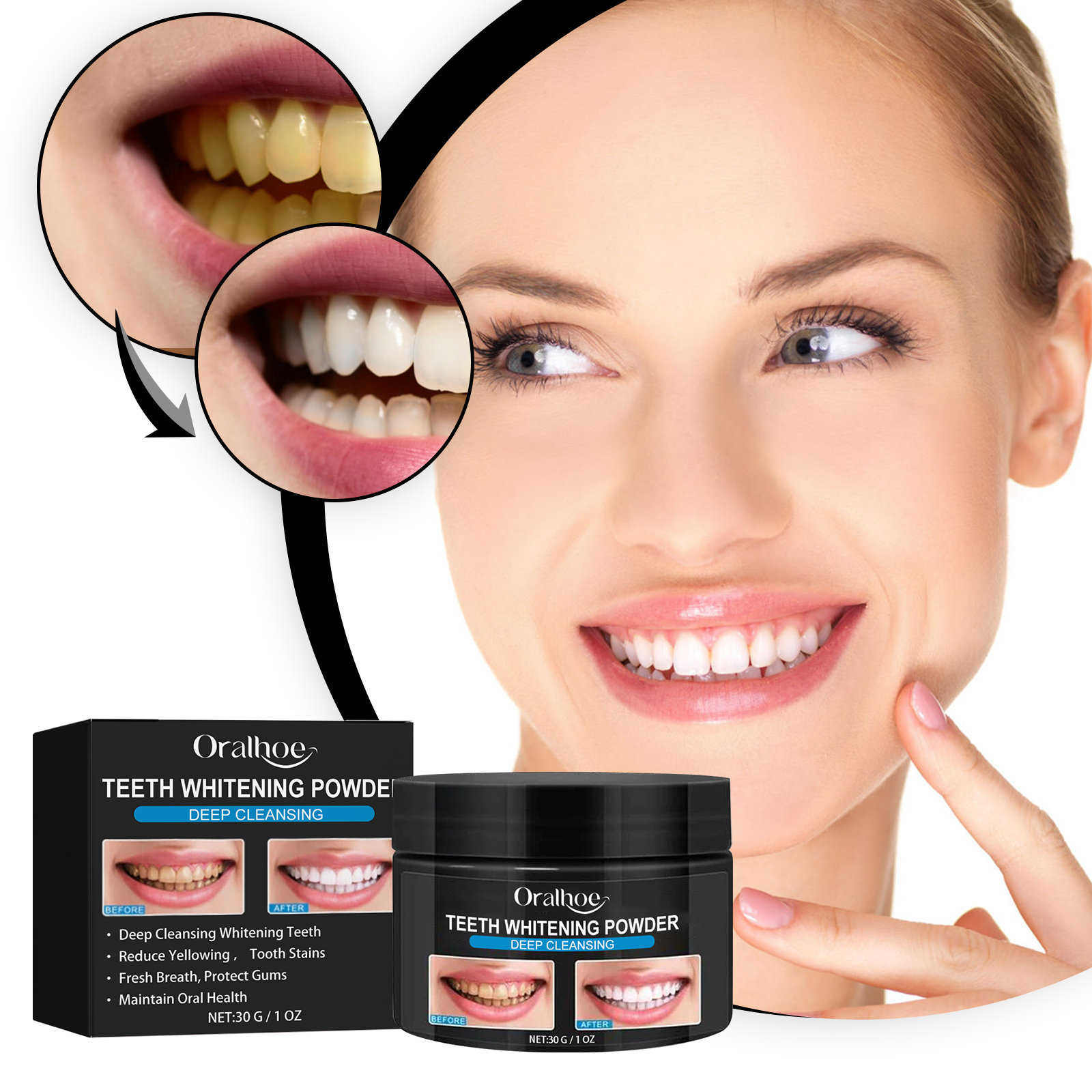 Charcoal Whitening Teeth Powde - Teeth Whitening Charcoal บทวิจารณ์และราคา