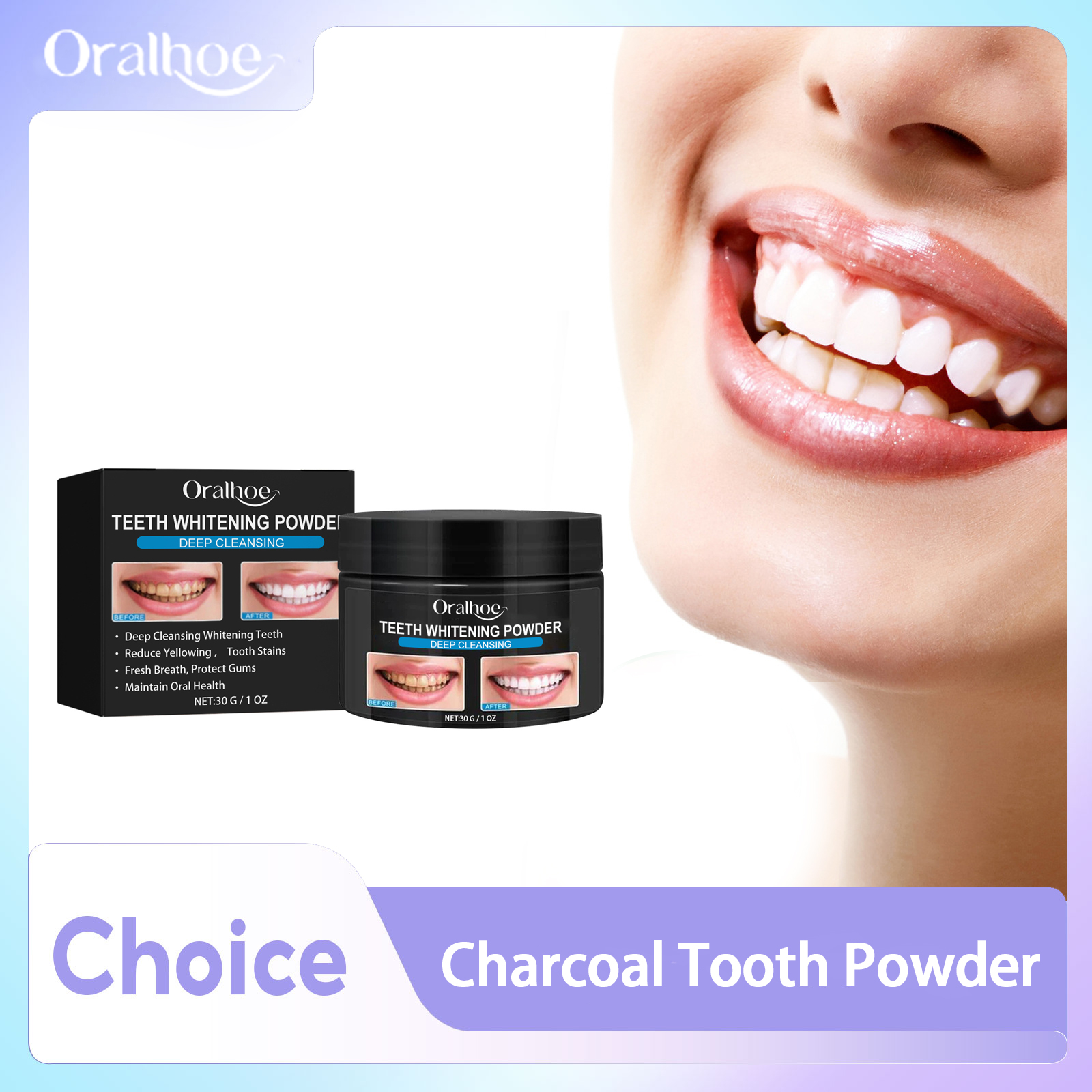 Charcoal Whitening Teeth Powde - Teeth Whitening Charcoal บทวิจารณ์และราคา