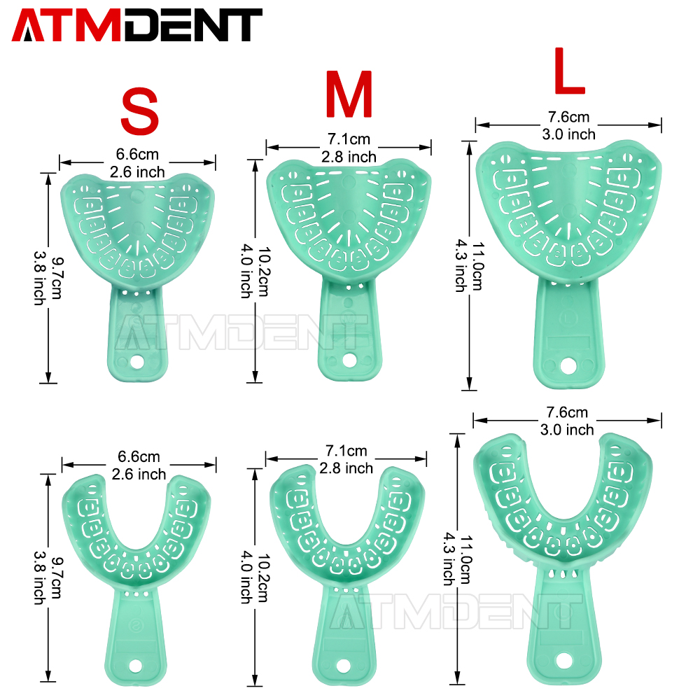 6Pcs/Set Dental Impression Pla - Teeth Whitening Trays บทวิจารณ์และราคา