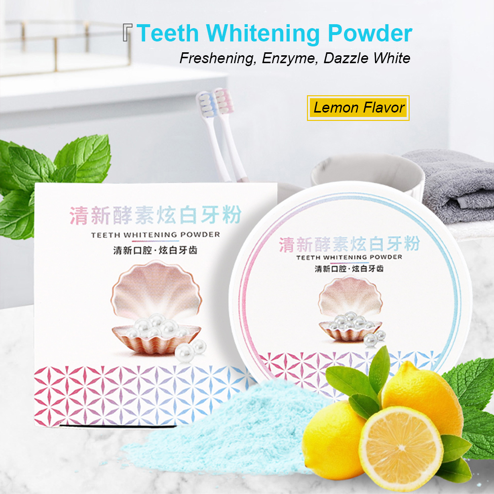 2 Types Teeth Whitening Powder - Teeth Whitening Charcoal บทวิจารณ์และราคา