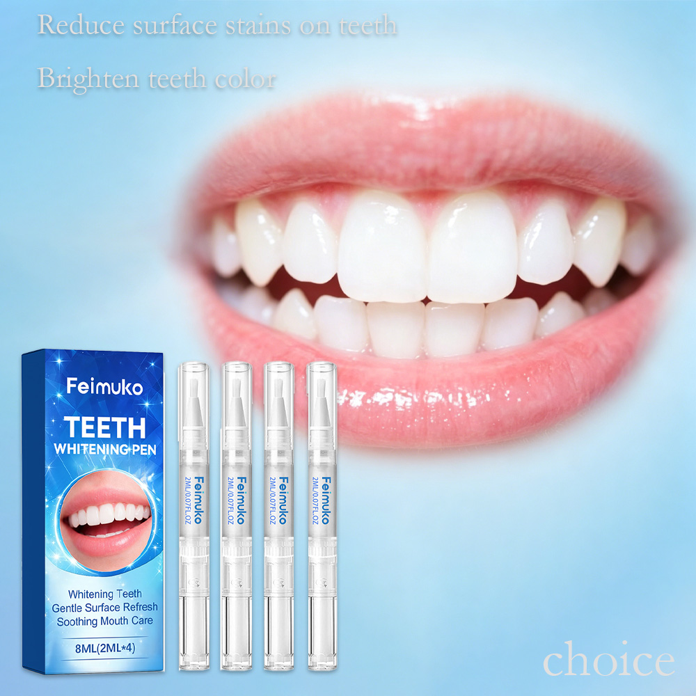 Feimuko 8ml Teeth Gel Pen Gent - Teeth Whitening With Hydrogen Peroxide บทวิจารณ์และราคา