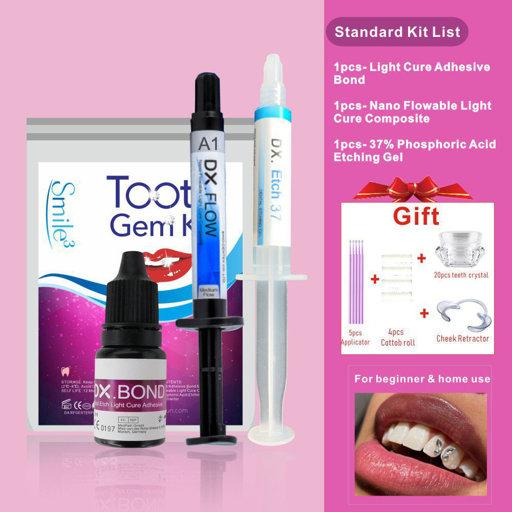 HOT Tooth Gem Kit Teeth Decora - Teeth Whitening Gels บทวิจารณ์และราคา