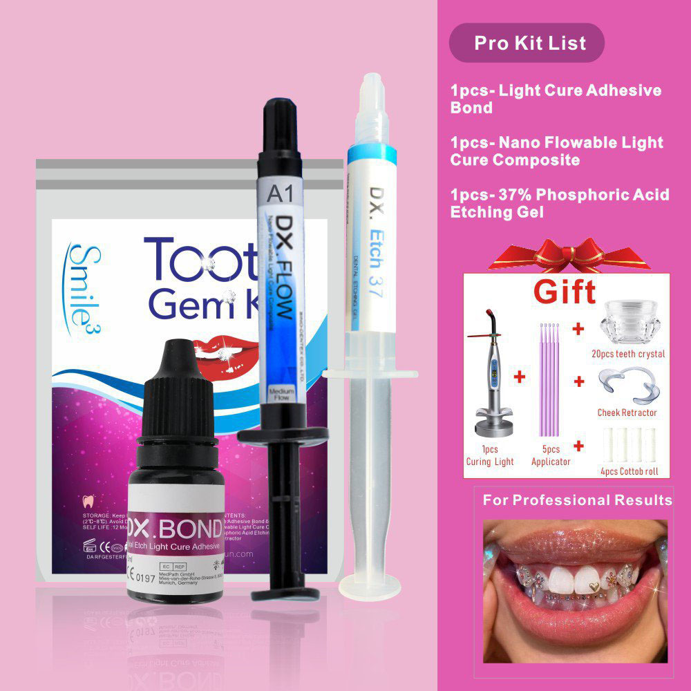 HOT Tooth Gem Kit Teeth Decora - Teeth Whitening Gels บทวิจารณ์และราคา