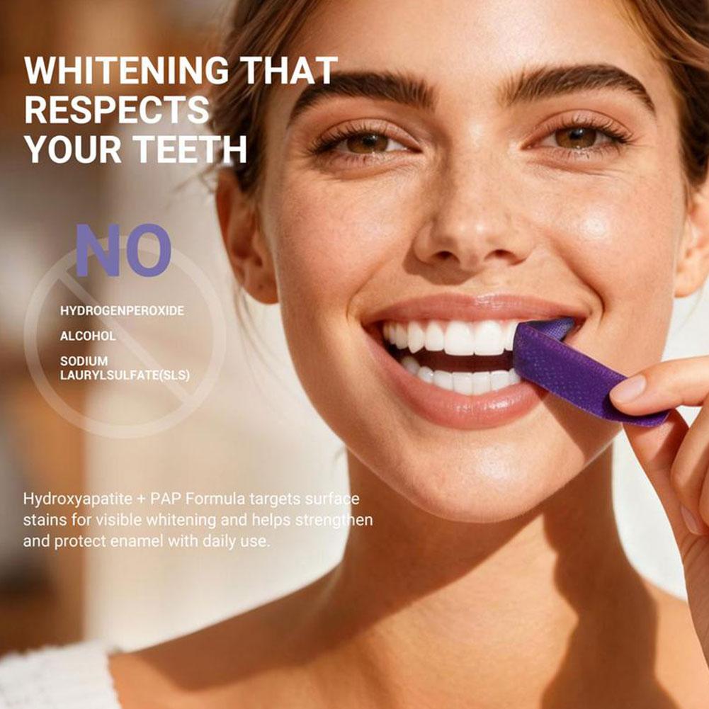 Purple Teeth Whitening Strip N - Teeth Whitening Instant บทวิจารณ์และราคา