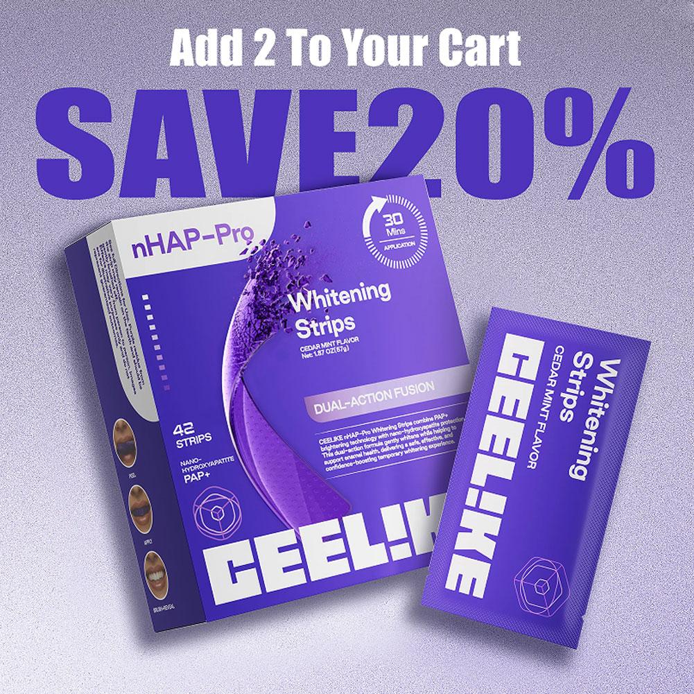 Purple Teeth Whitening Strip N - Teeth Whitening Instant บทวิจารณ์และราคา