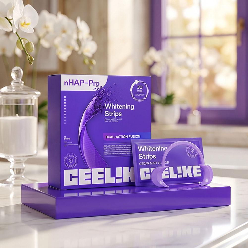 Purple Teeth Whitening Strip N - Teeth Whitening Instant บทวิจารณ์และราคา