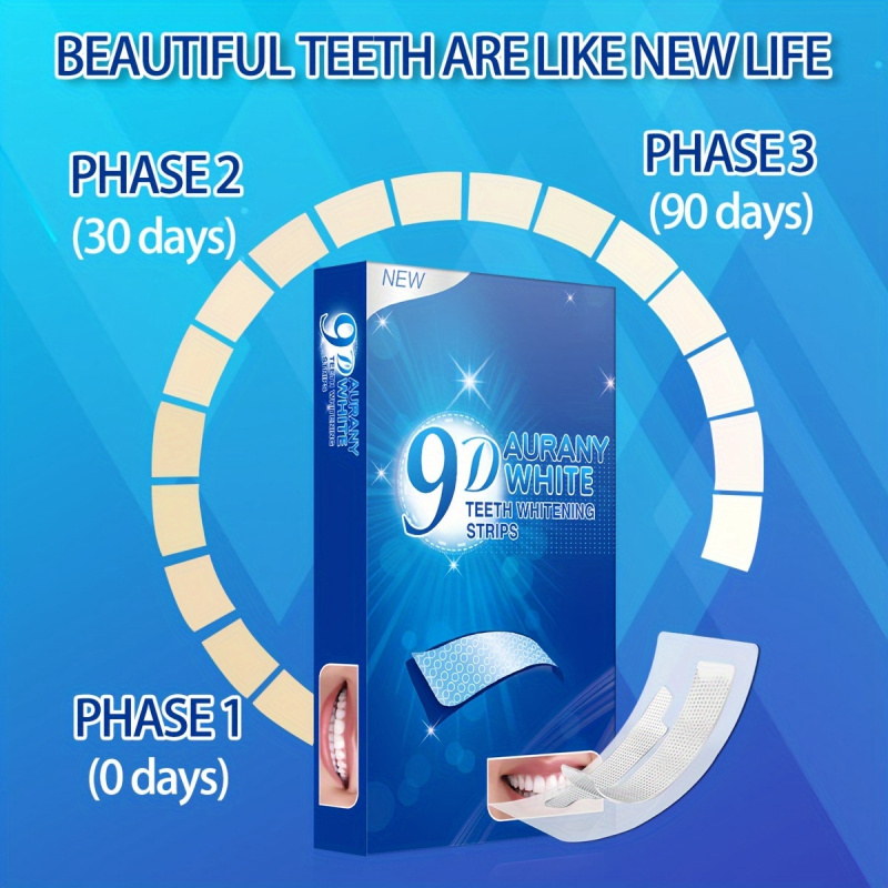 21 Pairs of 9D Aurany White Te - Teeth Whitening Gels บทวิจารณ์และราคา