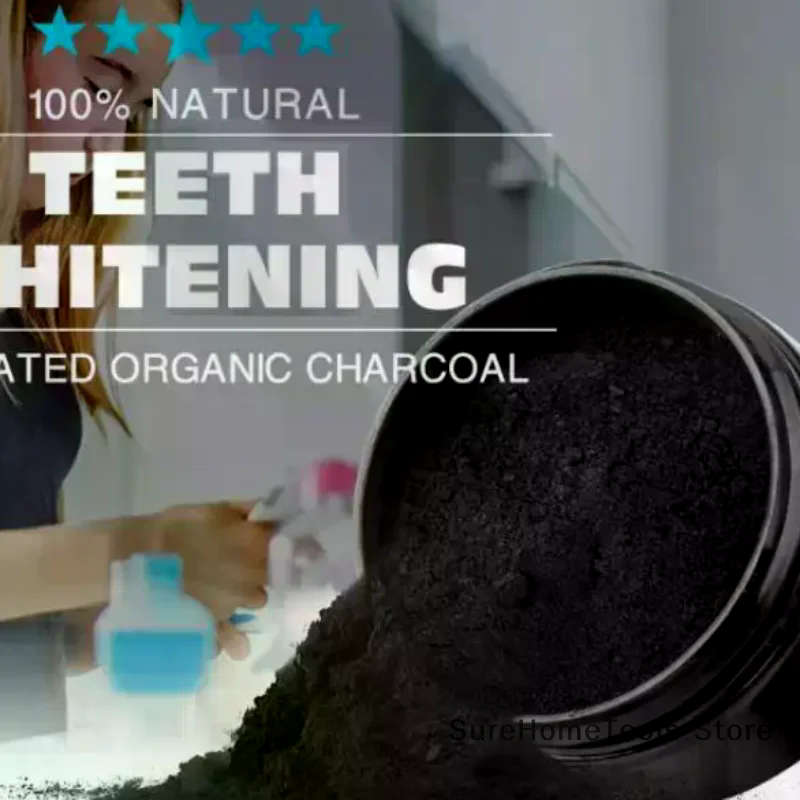 Bamboo Charcoal Powder For Tee - Teeth Whitening Charcoal บทวิจารณ์และราคา