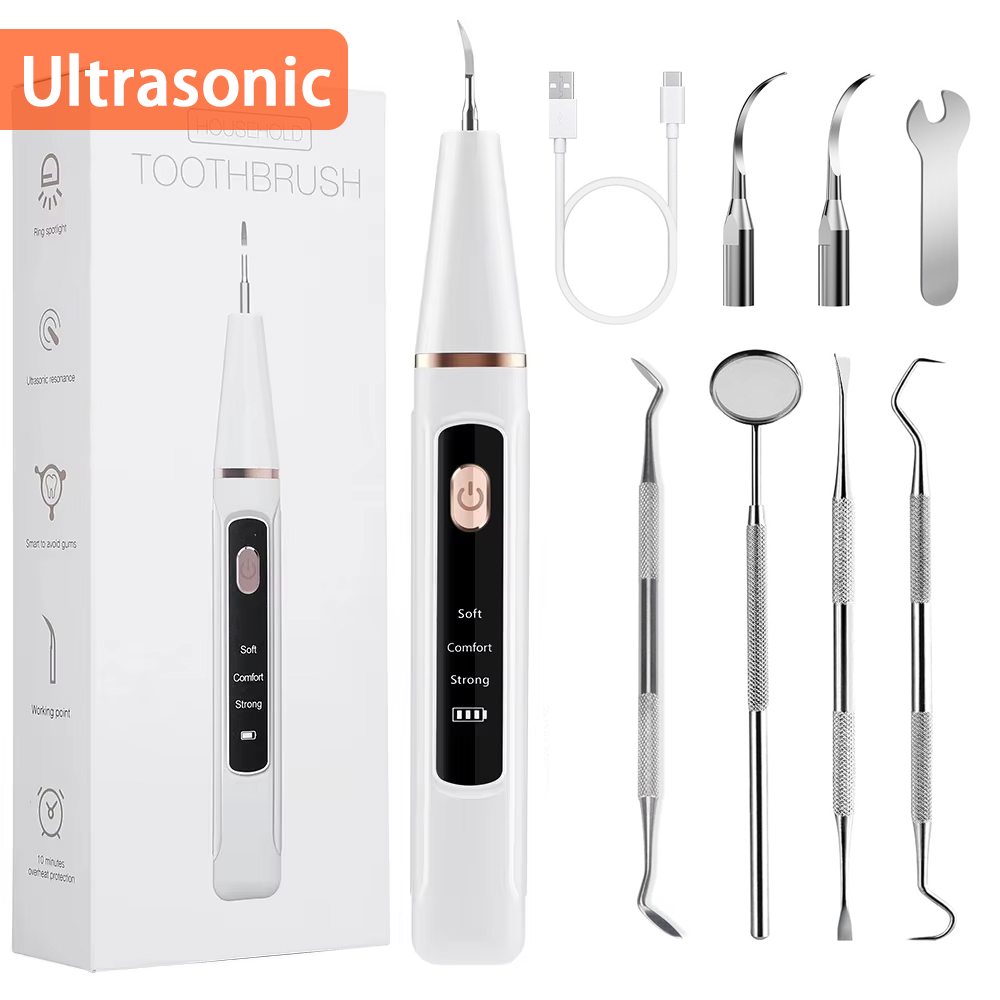 Electric Ultrasonic Dental Sca - Teeth Whitening Kit Professional บทวิจารณ์และราคา