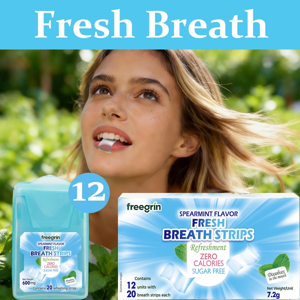 FREEGRIN Spearmint Flavored Fr - Teeth Whitening Instant บทวิจารณ์และราคา