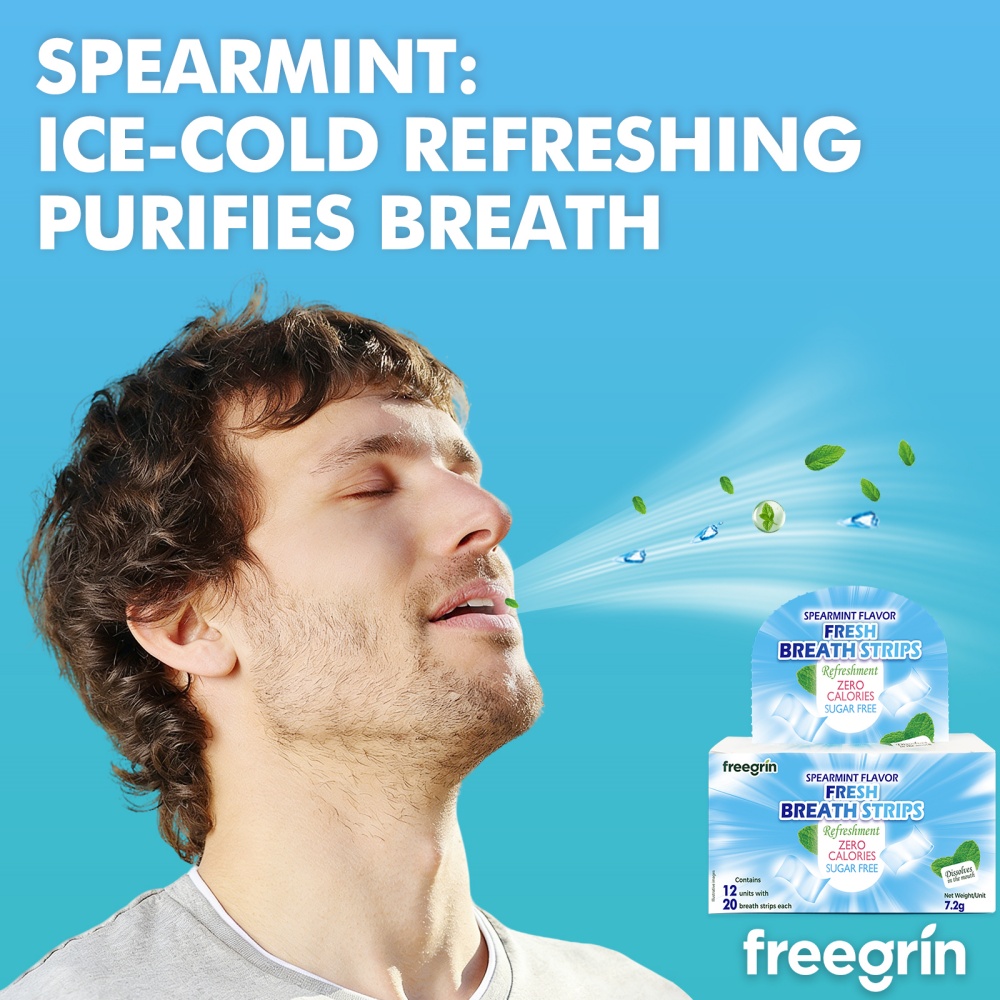 FREEGRIN Spearmint Flavored Fr - Teeth Whitening Instant บทวิจารณ์และราคา