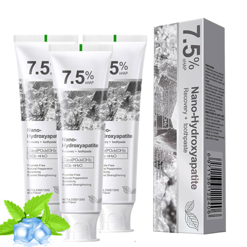 7.5% Nano Hydroxyapatite Tooth - Remineralizing Toothpaste บทวิจารณ์และราคา