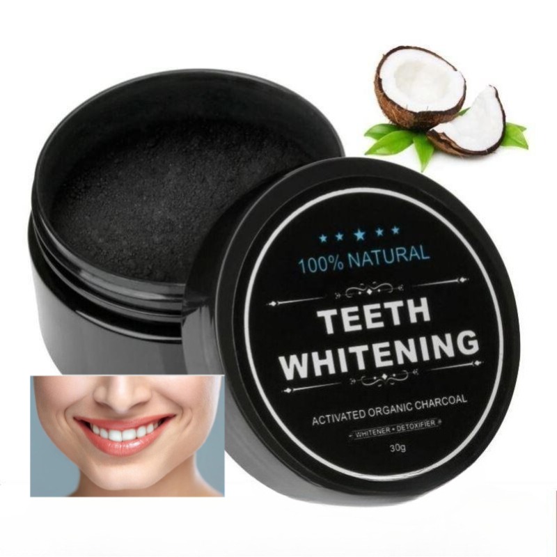 1 Box Activated Charcoal Teeth - Teeth Whitening Charcoal บทวิจารณ์และราคา