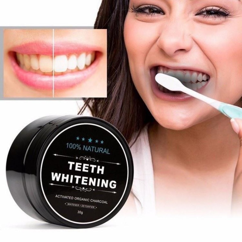 1 Box Activated Charcoal Teeth - Teeth Whitening Charcoal บทวิจารณ์และราคา