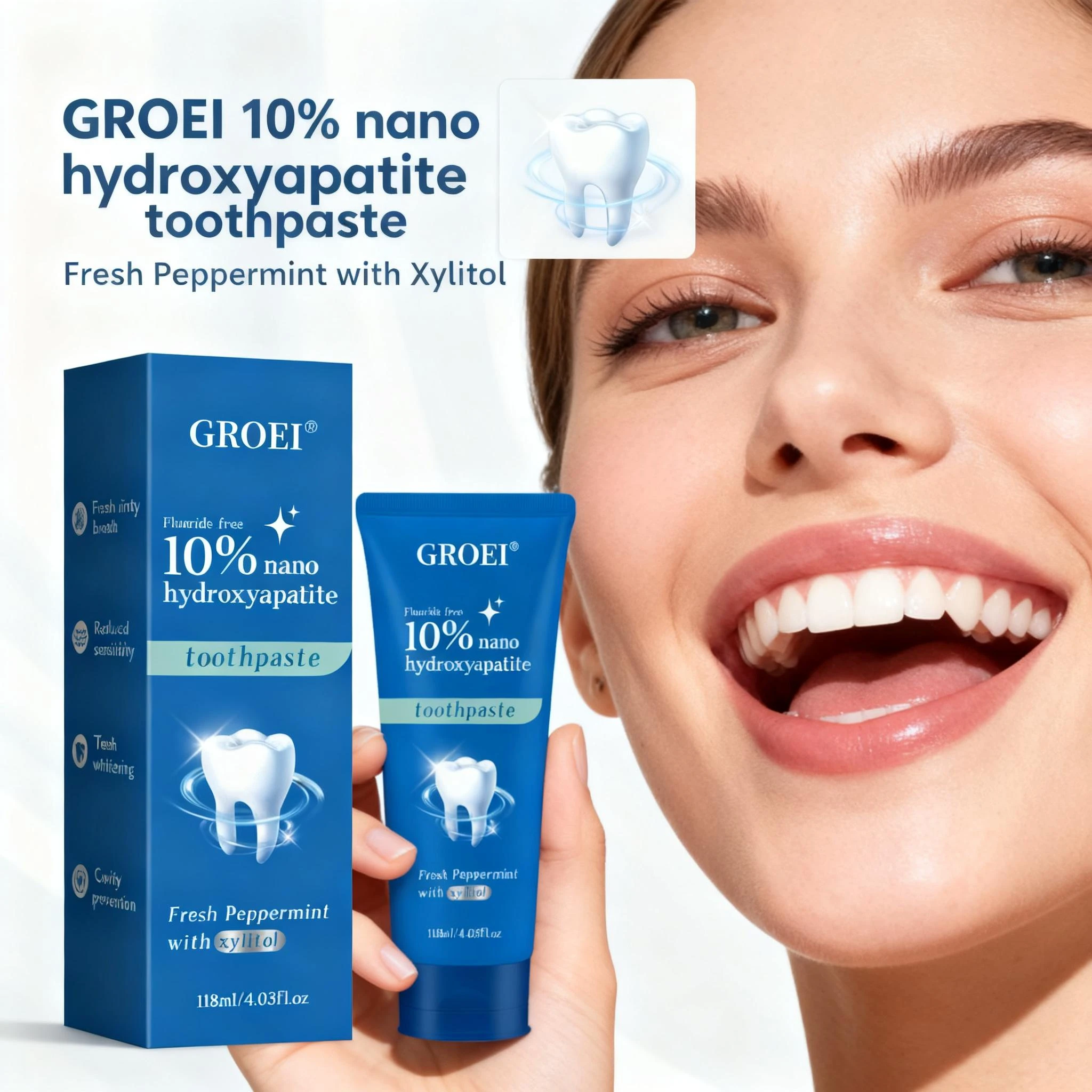 Cavity Prevention Xylitol Toot - Remineralizing Toothpaste บทวิจารณ์และราคา