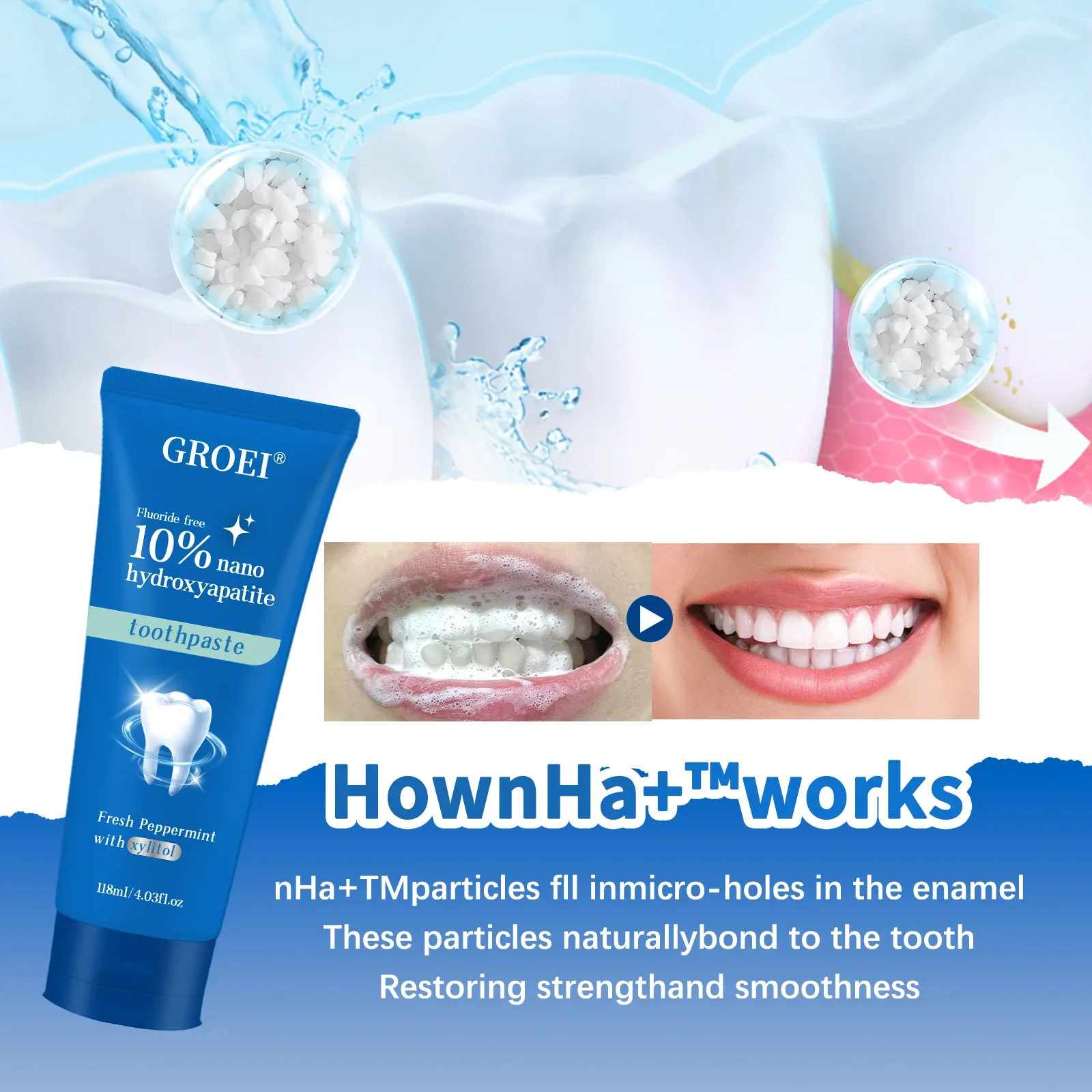 Cavity Prevention Xylitol Toot - Remineralizing Toothpaste บทวิจารณ์และราคา