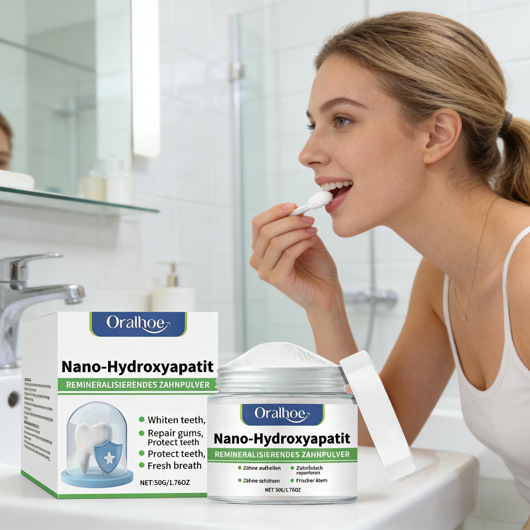 Oralhoe Whitening Tooth Powder - Teeth Whitening Instant บทวิจารณ์และราคา