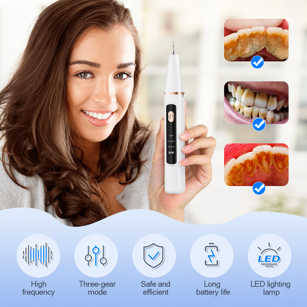 Ultrasonic Dental Calculus Rem - Teeth Whitening Kit บทวิจารณ์และราคา