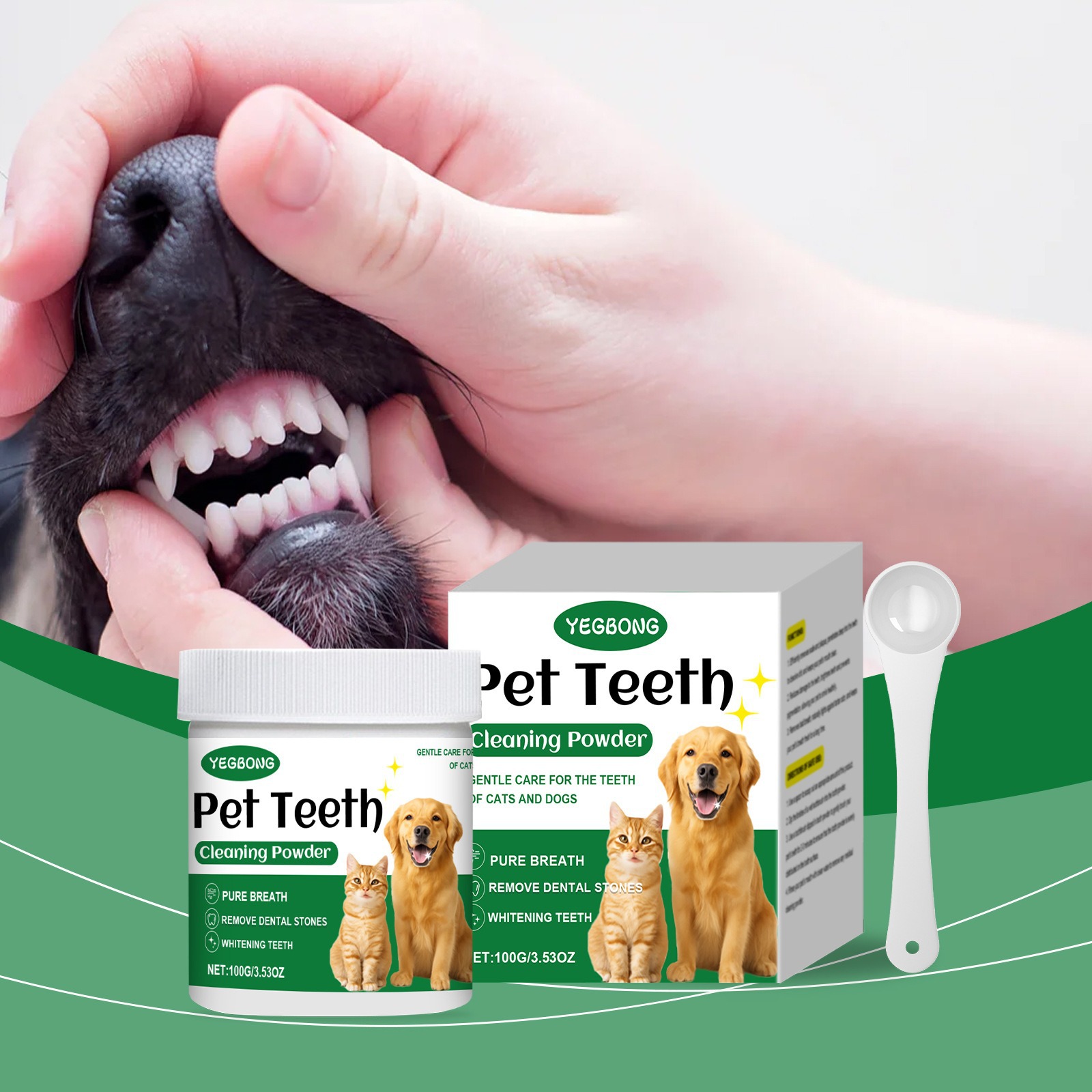 Pet Teeth Cleaning Powder Redu - Teeth Whitening Instant บทวิจารณ์และราคา
