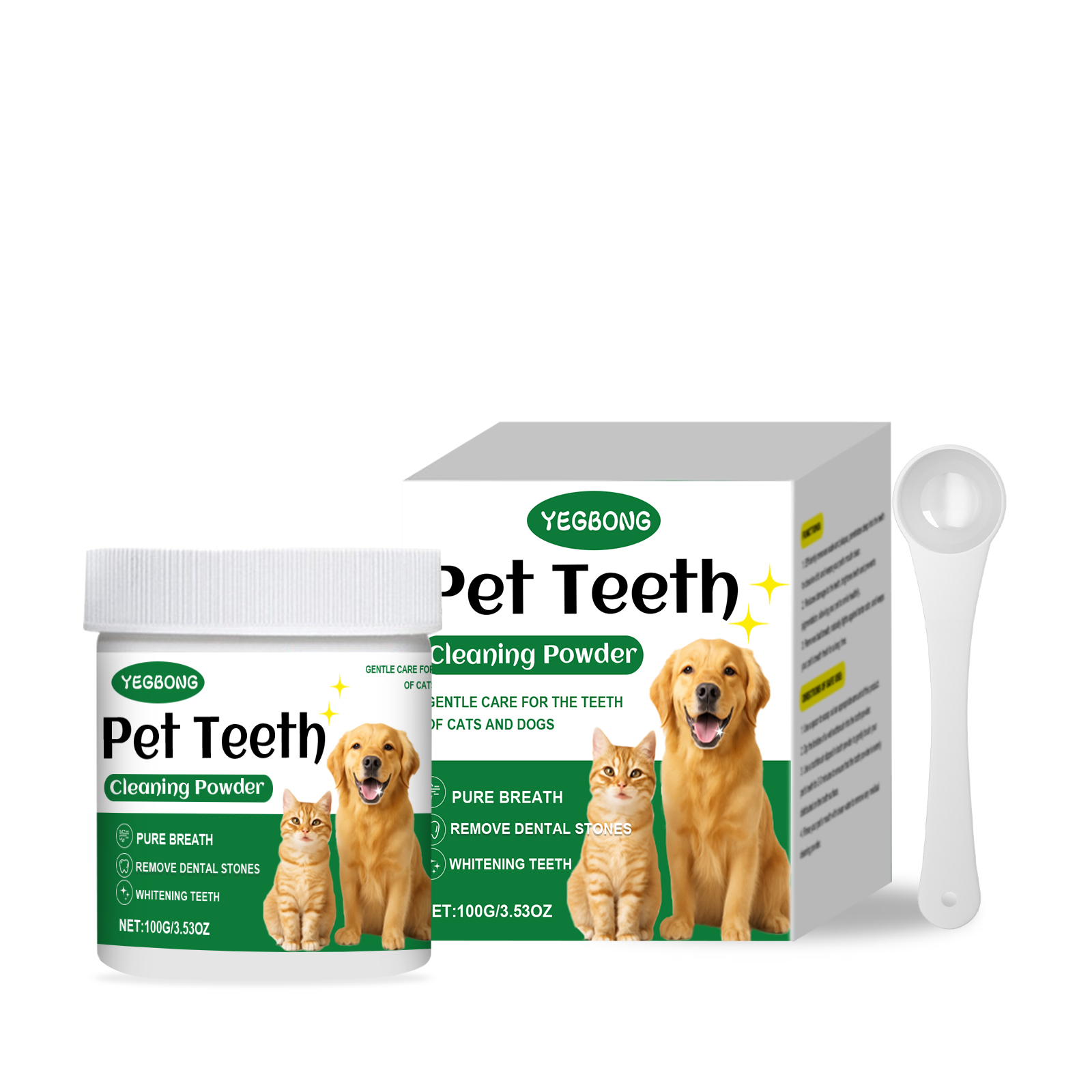 Pet Teeth Cleaning Powder Redu - Teeth Whitening Instant บทวิจารณ์และราคา