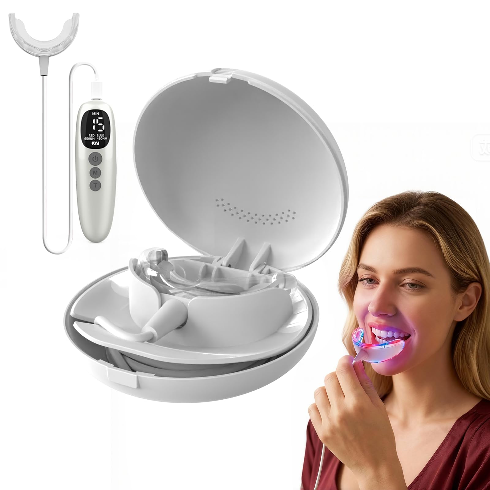 Teeth Whitening Kit 18 Diode R - Teeth Whitening Kit บทวิจารณ์และราคา