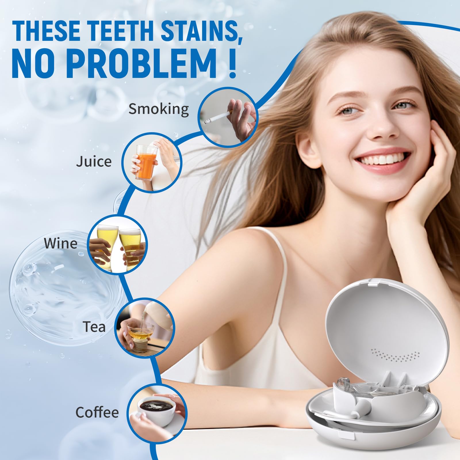 Teeth Whitening Kit 18 Diode R - Teeth Whitening Kit บทวิจารณ์และราคา