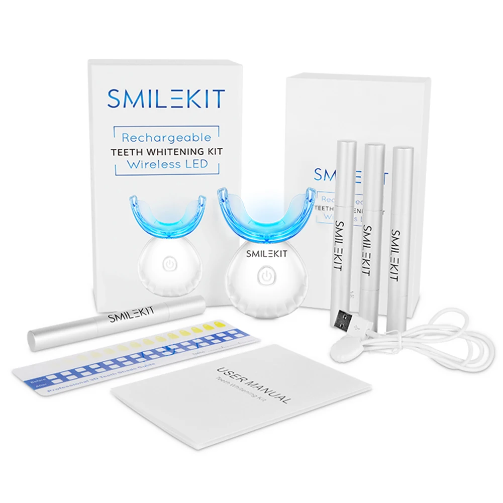 Dental Teeth Whitening Kit Min - Teeth Whitening Gels บทวิจารณ์และราคา