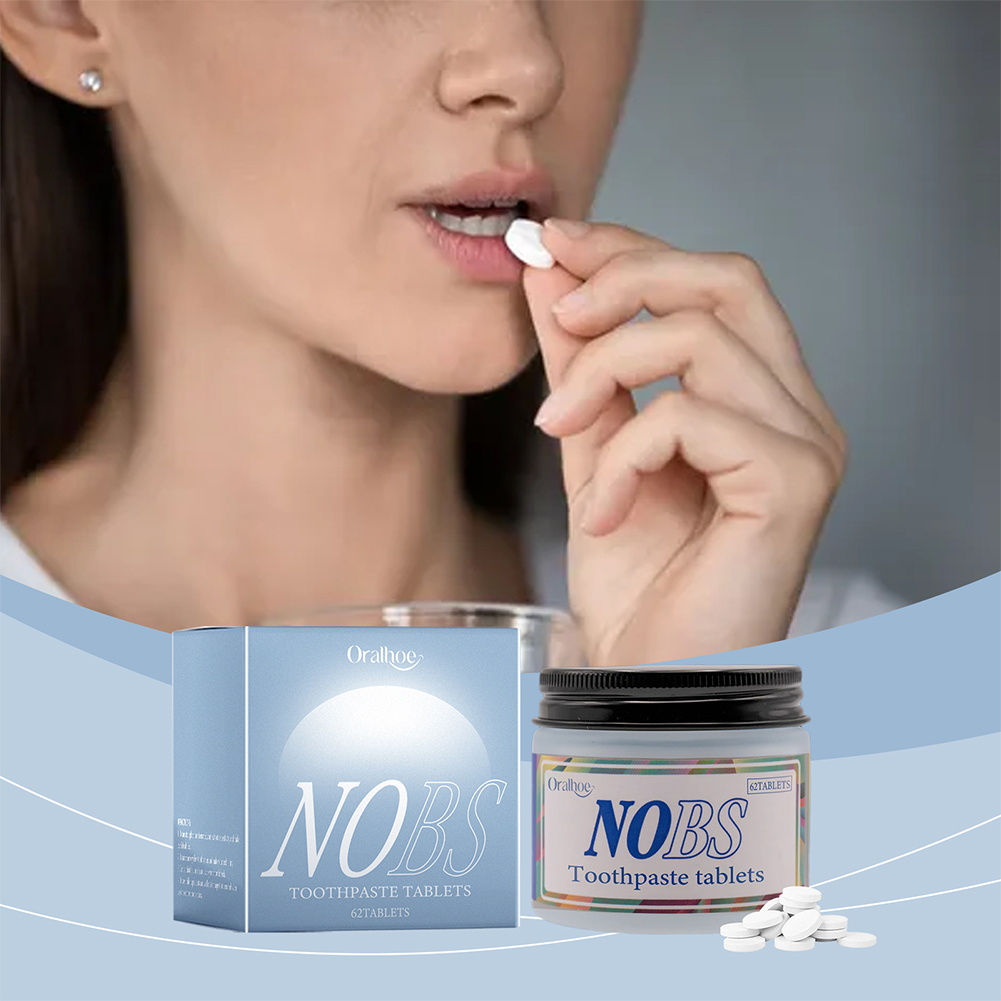 NOBS Toothpaste Tablets - Nano - Teeth Whitening Xylitol บทวิจารณ์และราคา